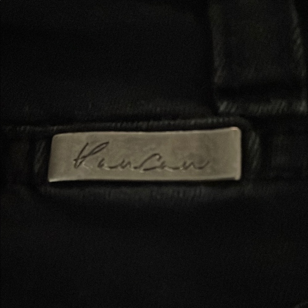 Black Denim Jeans with Signature Detail